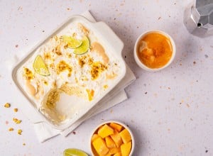 Mango-Kokos-Kuchen-Bowl