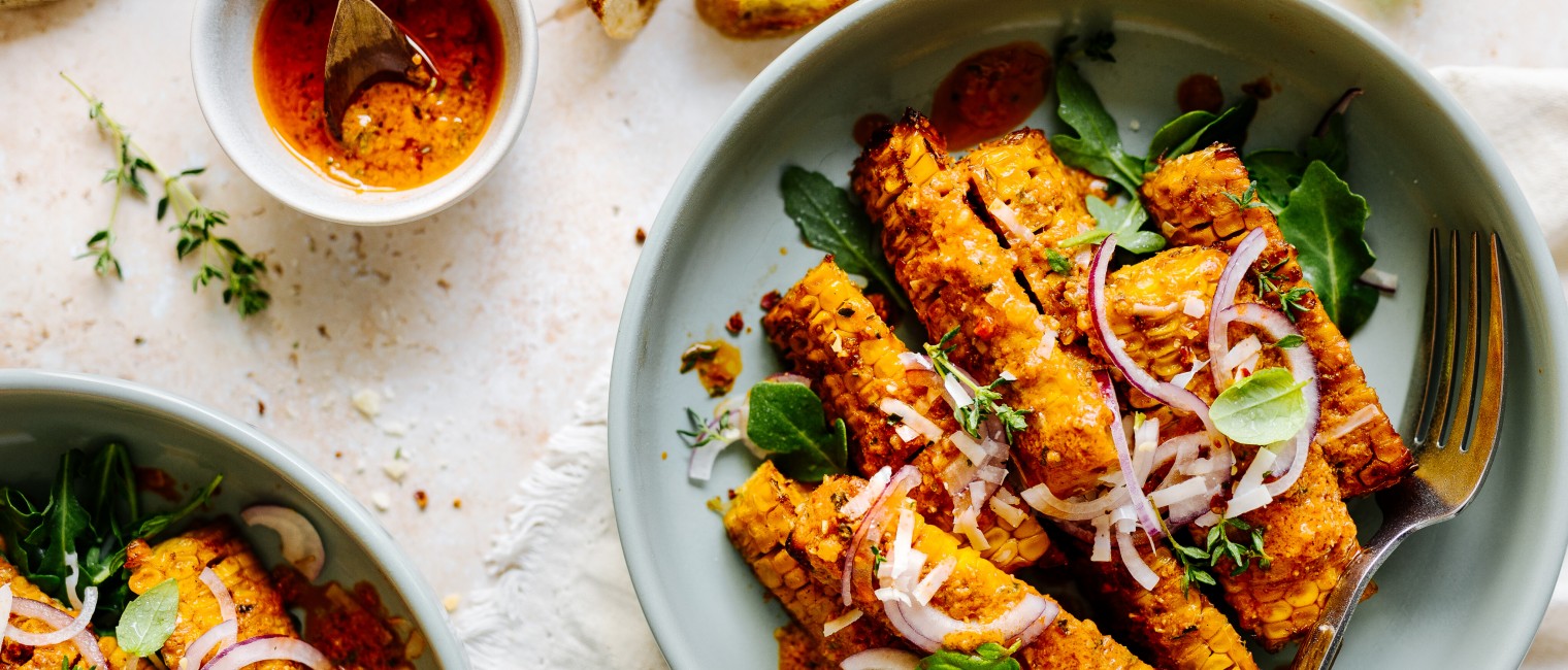 Cornrib-Salat mit italienischem Dressing 