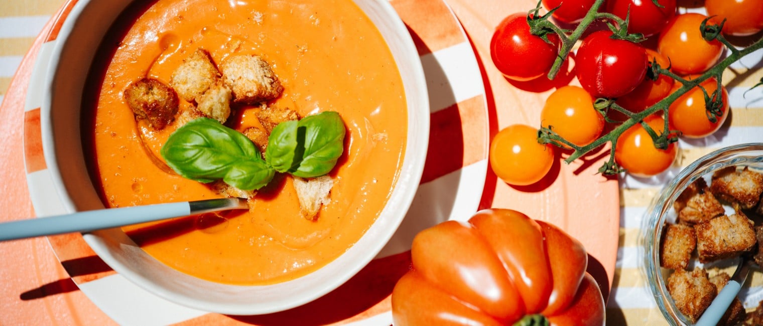 Italienische Tomatensuppe