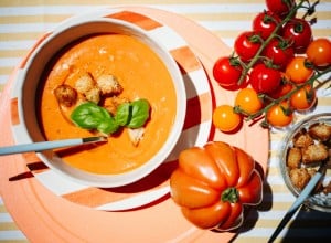 Italienische Tomatensuppe