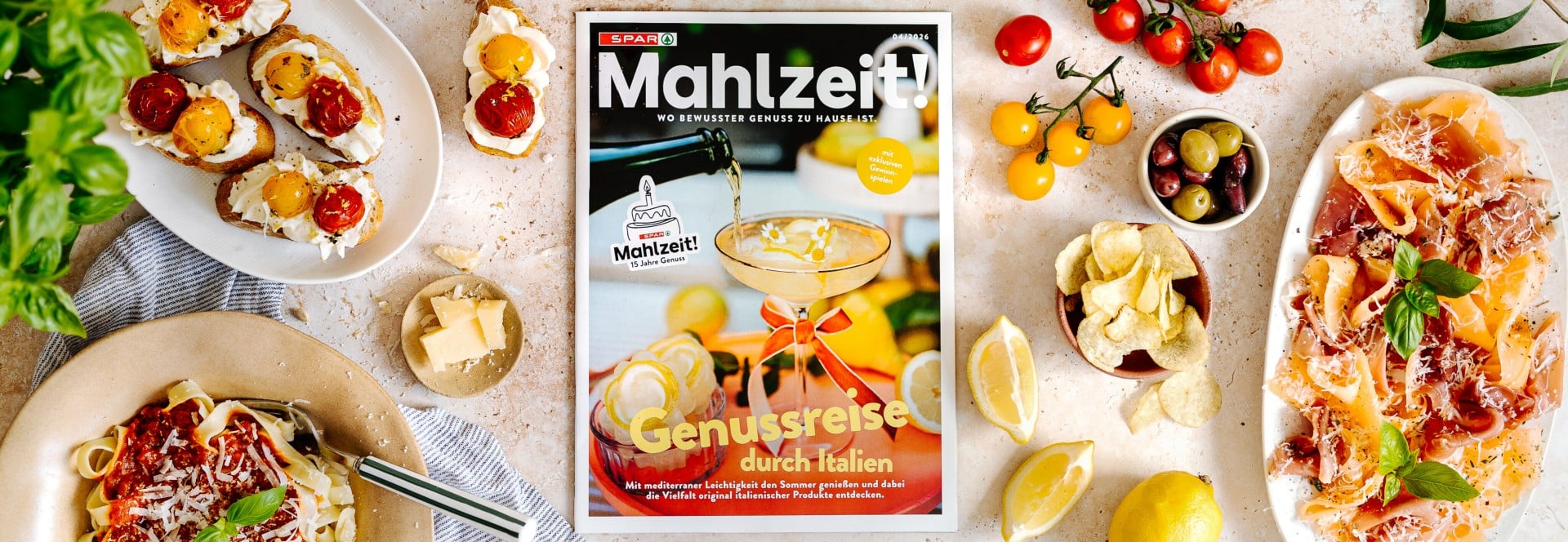 SPAR Mahlzeit! Magazin 4 Header