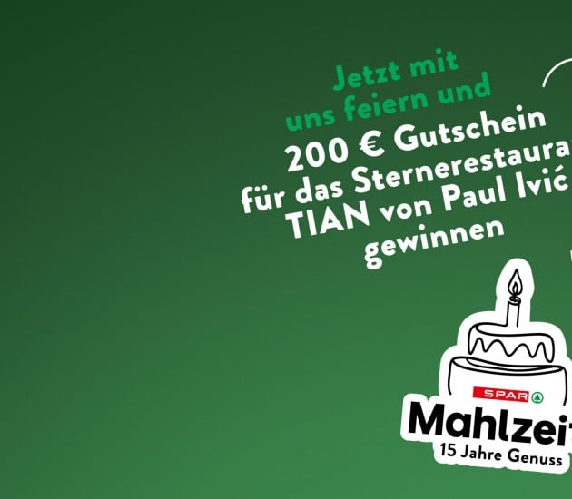 SPAR Mahlzeit! 15 Jahre Gewinnspiel