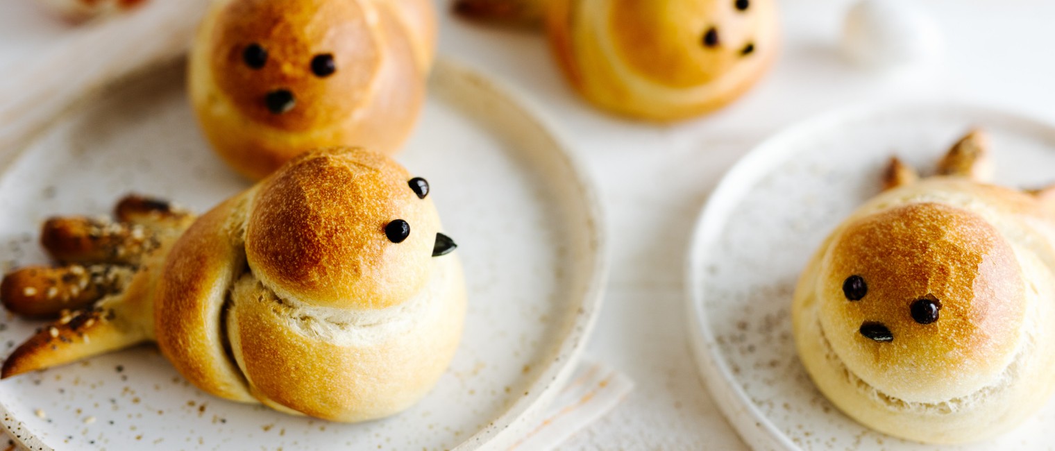 Pikante Brioche-Küken
