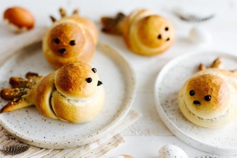 Pikante Brioche-Küken