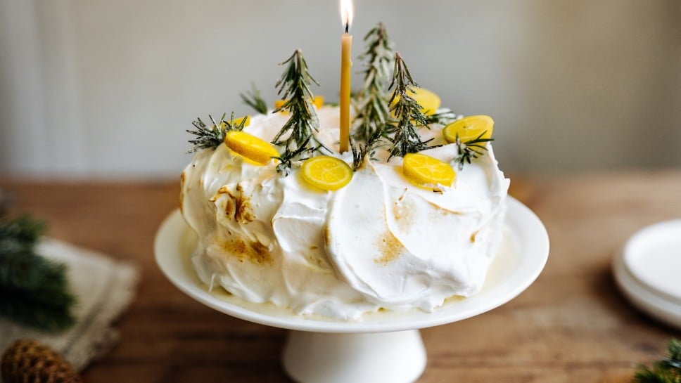 Zimt-Vanille-Parfait-Torte