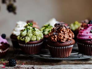 SPAR Mahlzeit Cupcake-Variationen mit Cremefüllung