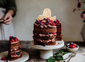 SPAR Mahlzeit Naked Cake - Rote-Rübe-Torte mit Waffel-Crunch