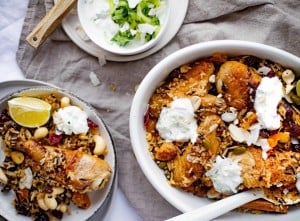 SPAR Mahlzeit Chicken-Biryani mit Raita