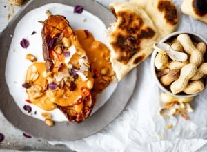 SPAR Mahlzeit Erdnuss-Curry mit Ofen-Melanzani