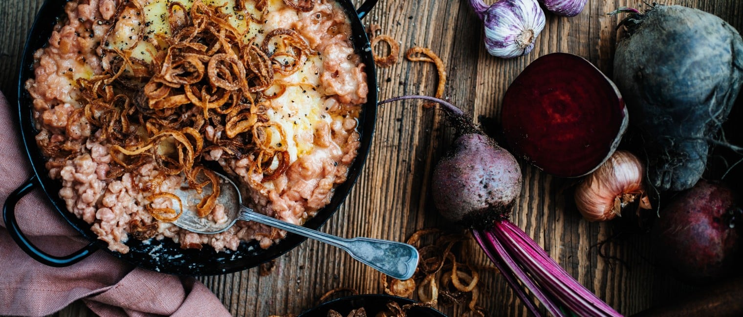 SPAR Mahlzeit Rote-Rüben-Spätzle