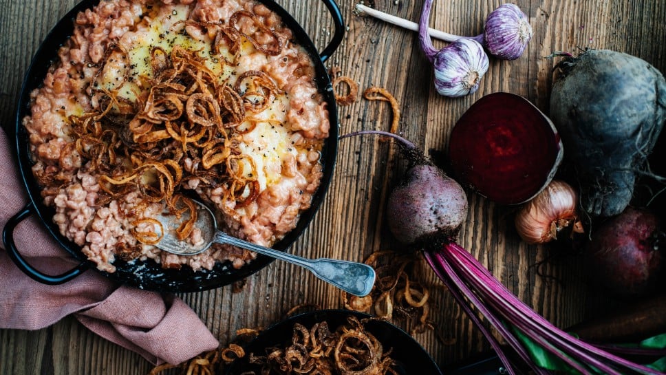 SPAR Mahlzeit Rote-Rüben-Spätzle