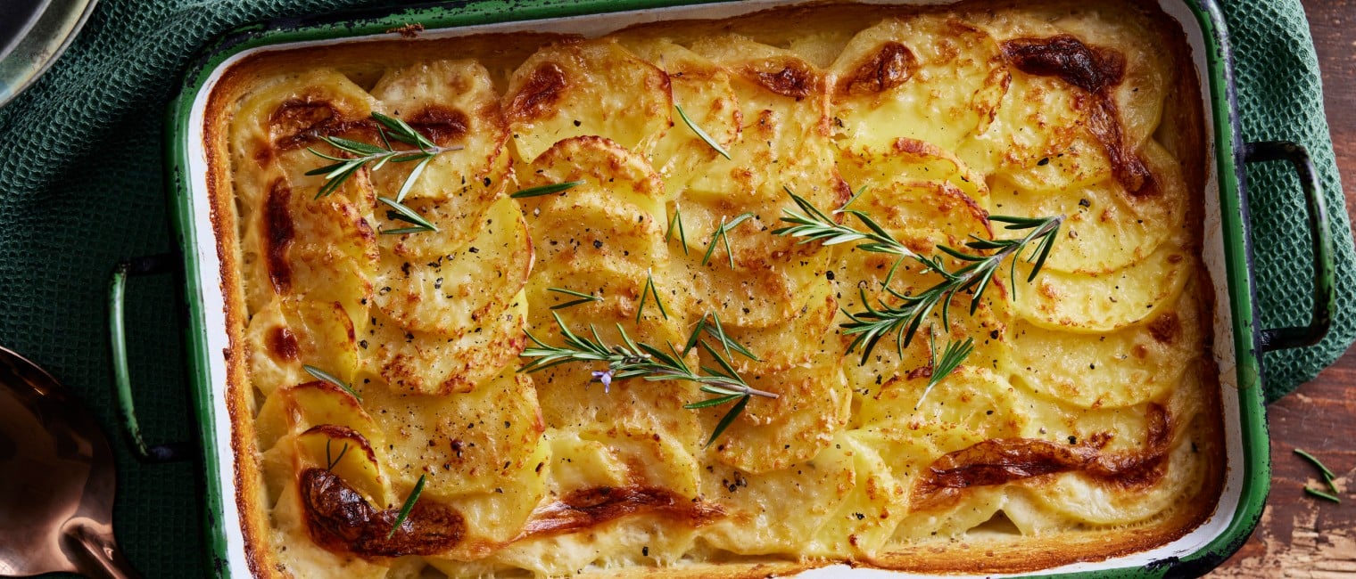 Cremiger Kartoffelauflauf Einfach Lecker Die Frau Am Grill