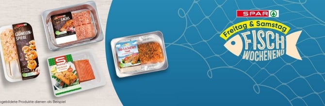 Freitag uns Samstag frischer Fisch bei S P A R