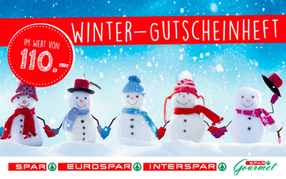SPAR Winter-Gutscheinheft SPAR Winter-Gutscheinheft