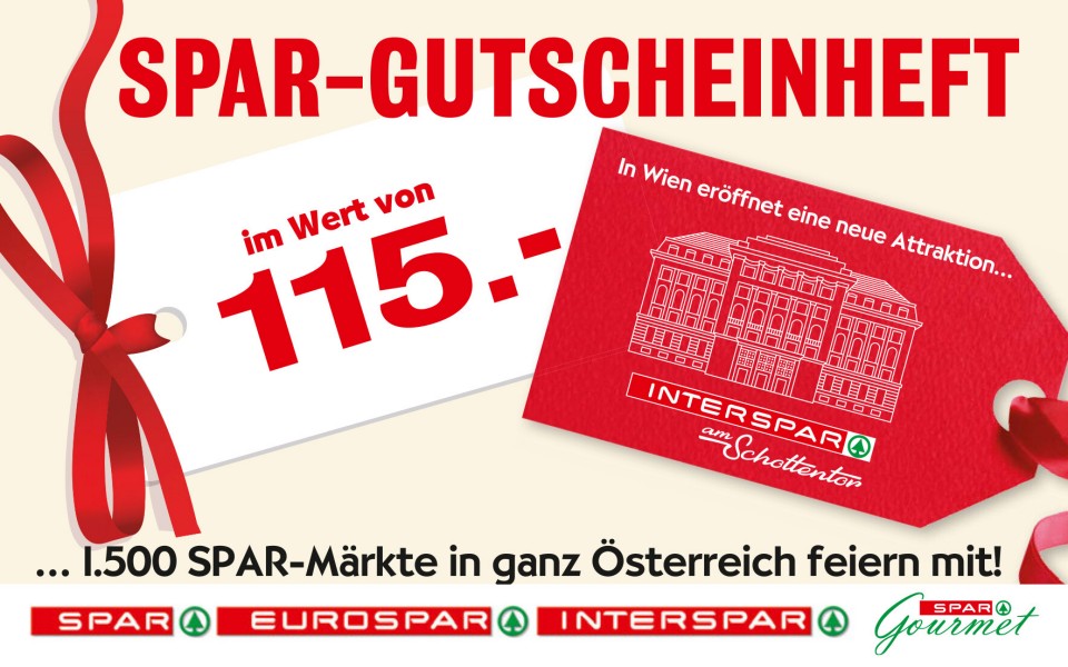 SPAR-Gutscheinheft SPAR-Gutscheinheft