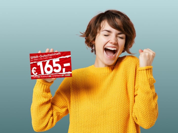 Gutscheine im Wert von mehr als € 165. Gültig von Do., 03.09.26 bis Mi., 23.09.26.