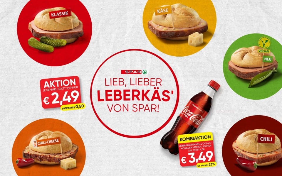 Leberkäs-Semmel Aktion Leberkäsesemmelaktion bei SPAR bis 25.6.solange der Vorrat reicht