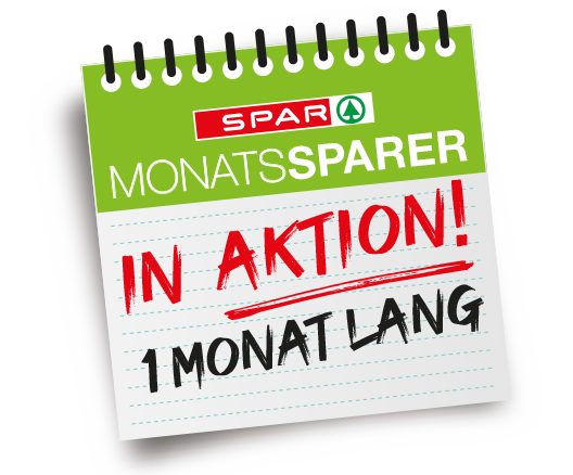 SPAR Monatssparer - Produkte 1 Monat lang in Aktion!