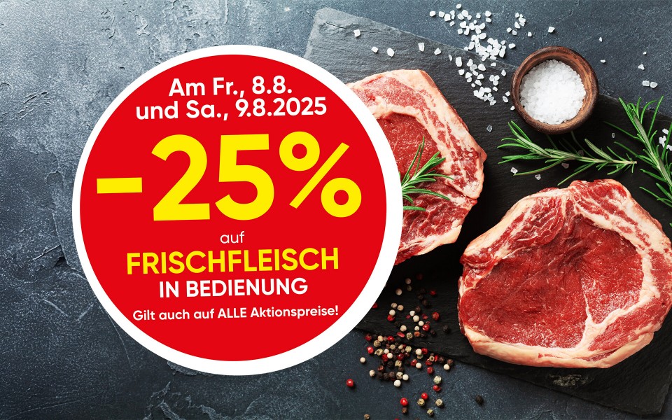 SPAR-Prozentwochenend' am Freitag 08.08..25 und Samstag 09.08.25