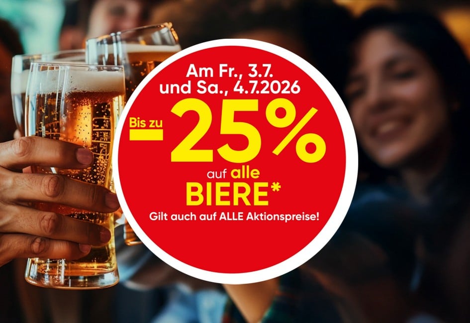 Gilt auch auf alle Aktionspreise!