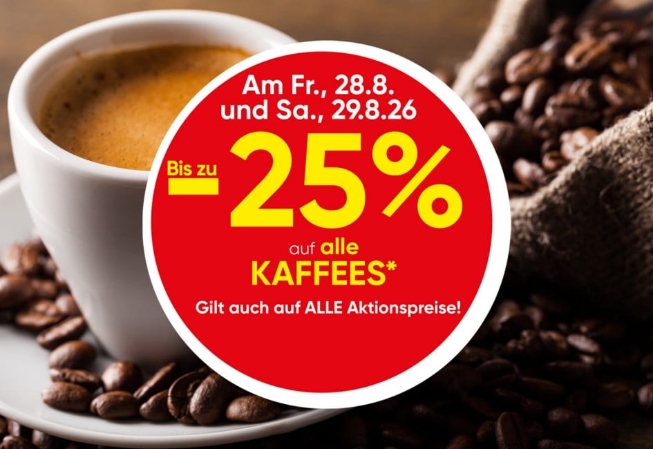 Gilt auch auf alle Aktionspreise!