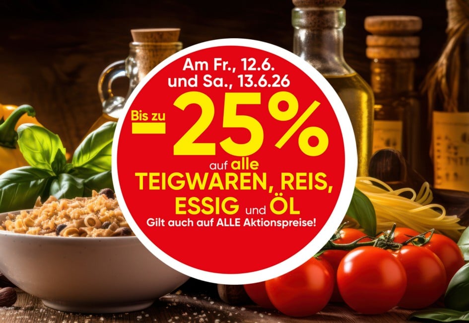 Gilt auch auf alle Aktionspreise!