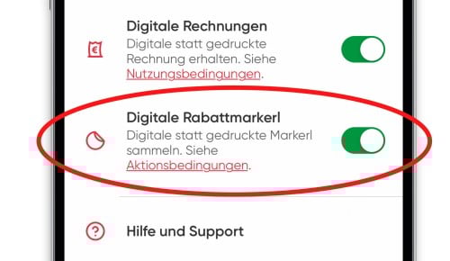 Rabattmarkerl