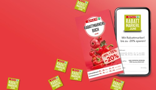 SPAR Rabattmarkerl bis zu 20% sparen!