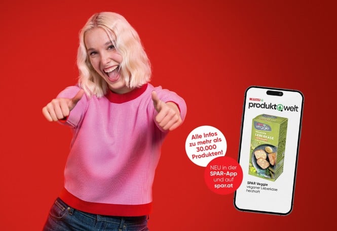 Jetzt die Produktwelt bei SPAR entdecken