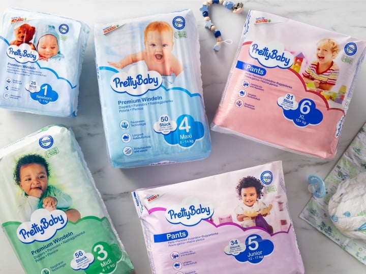 Windeln und Pants von Pretty Baby