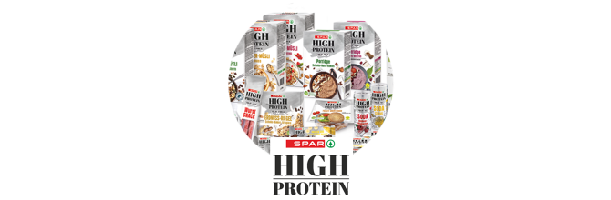 SPAR High Protein Banner