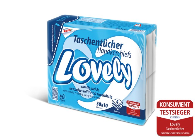 lovely Taschentücher