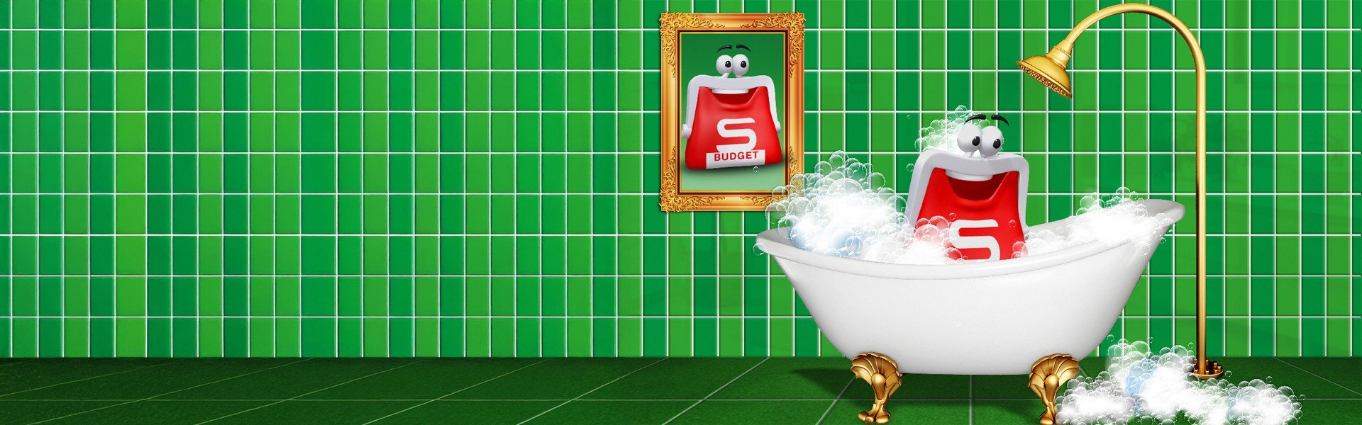 S-BUDGET Boerserl in der Badewanne