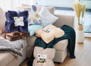 RUBIN Premium Kuscheldecken und Zierkissen