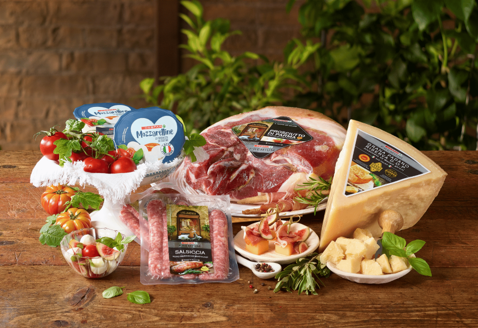 Genießen Sie pures Bella-Italia – von Pasta und Käse bis Pizza und Dolci!