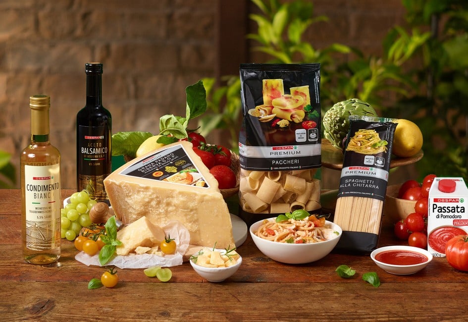 Genießen Sie pures Bella-Italia – von Pasta und Käse bis Pizza und Dolci!