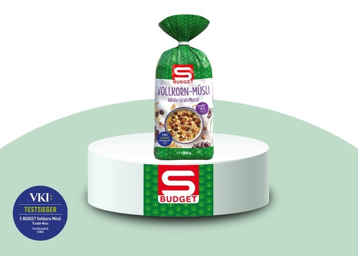 Testsieger S-BUDGET Müsli