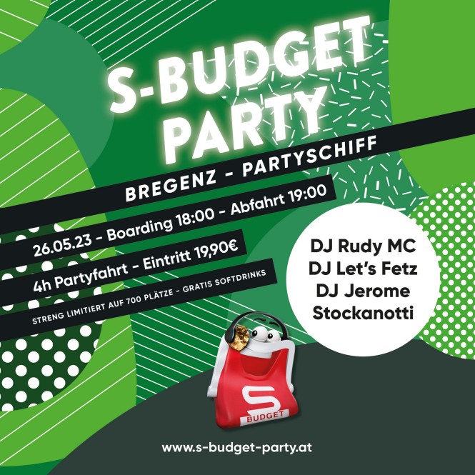 S-BUDGET Party Bregenz