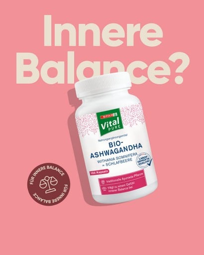Innere Balance? Bio- Ashwagandha Kapseln 