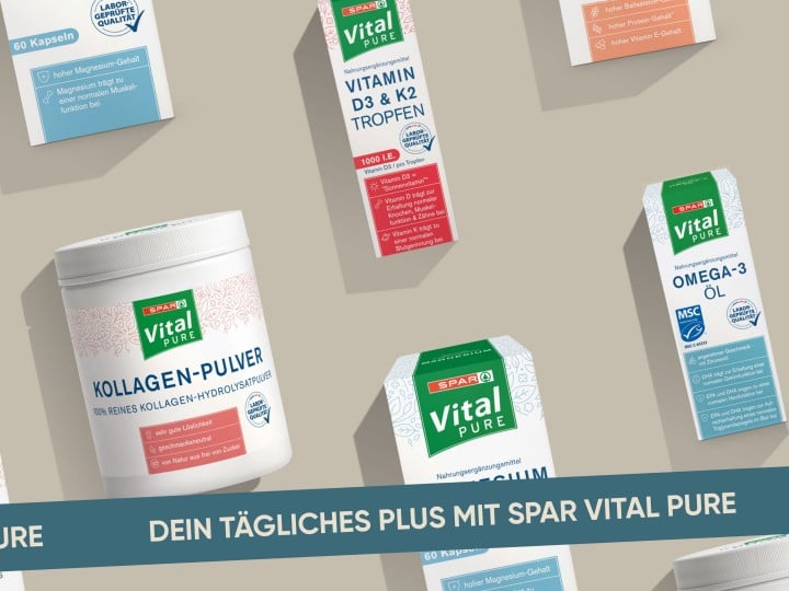 Dein tägliches Plus mit SPAR Vital PURE