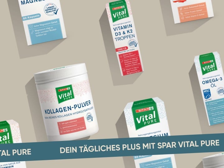 Dein tägliches Plus mit SPAR Vital PURE