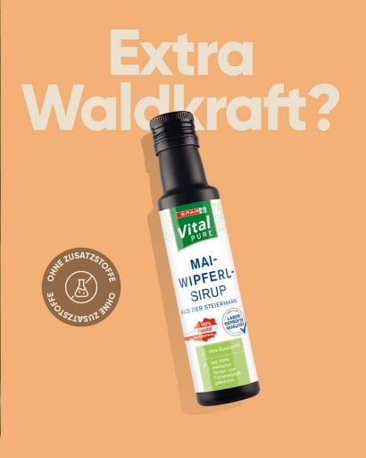 Extra Waldkraft? Maiwipferl Sirup