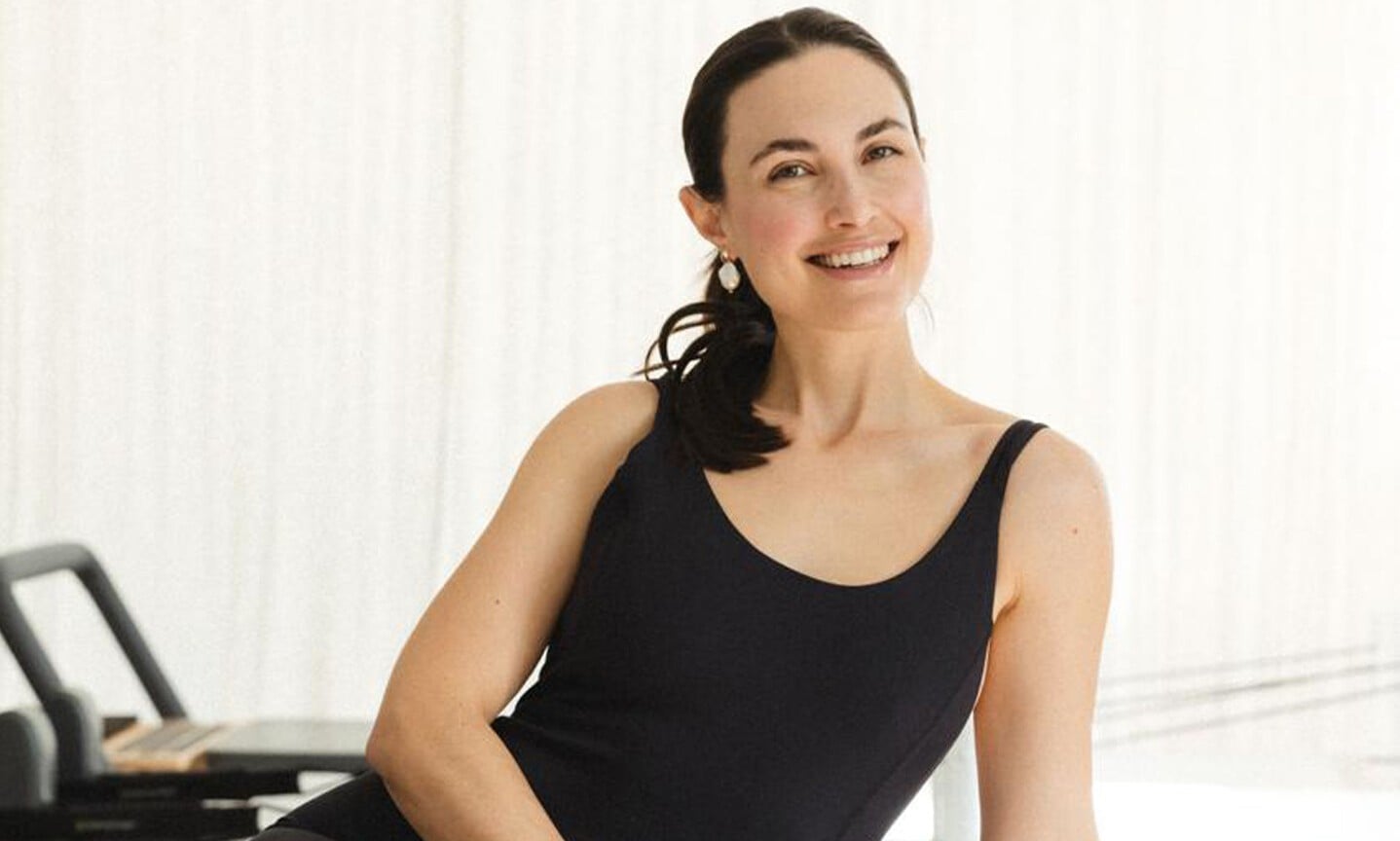 Nina Wrodnigg in ihrem Pilates studio