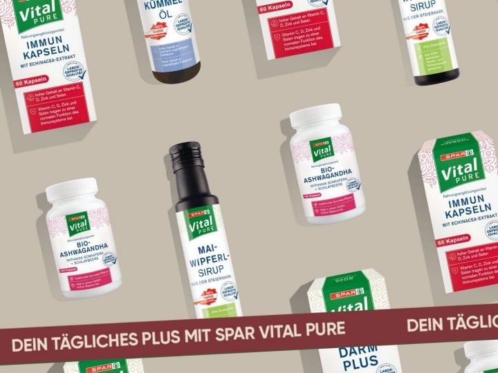 Dein tägliches Plus mit SPAR Vital PURE