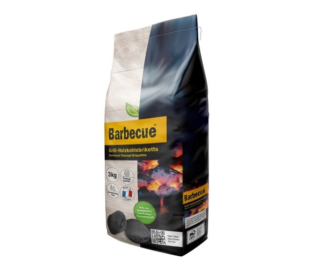 Barbecue Grill Holzbriketts