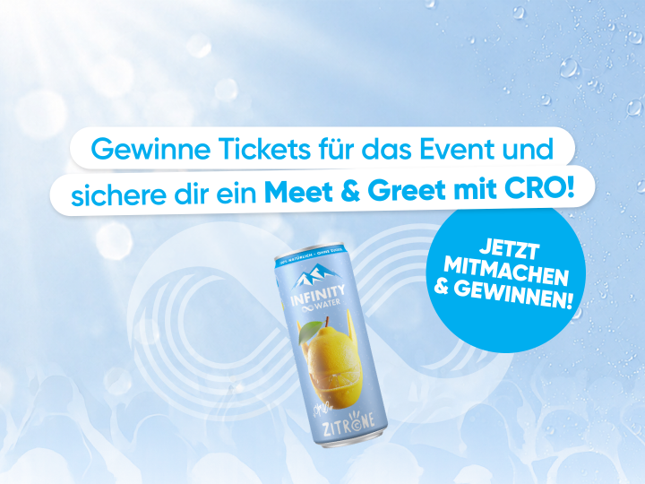 CRO X INFINITY WATER Gewinnspiel