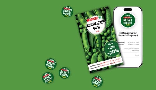 SPAR Rabattmerkerl Juni