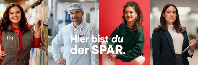 Hier bist du der SPAR.