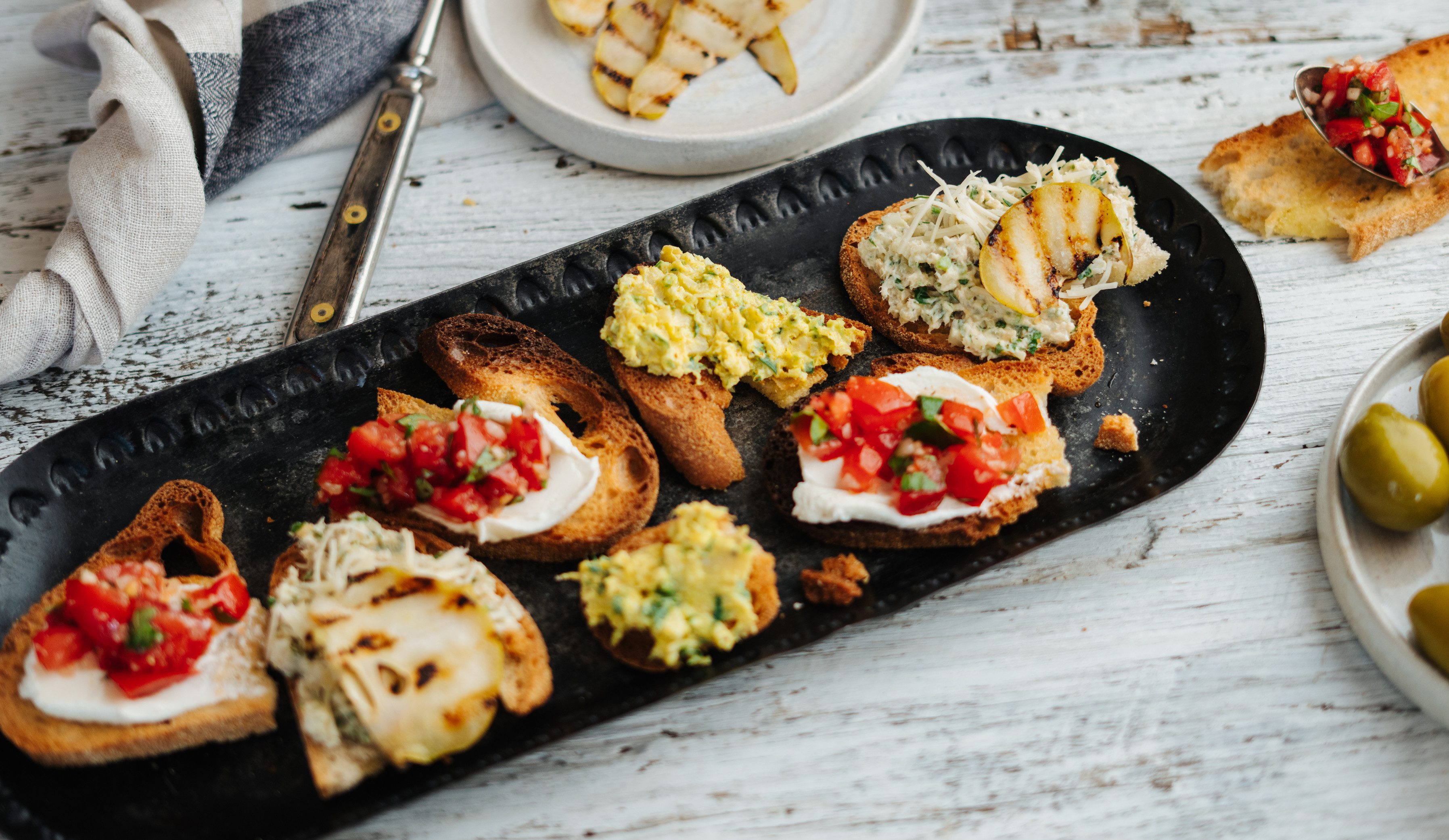 Crostinis Bruschetta Variationen - Jans Place