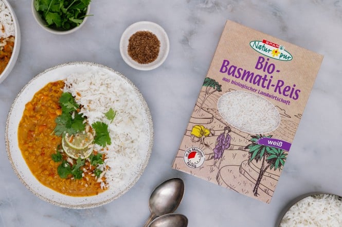 SPAR Natur*pur Bio Basmati Reis SPAR Natur*pur Bio Basmati Reis